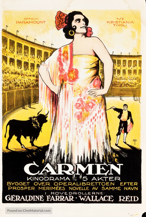 Carmen - Norwegian Movie Poster