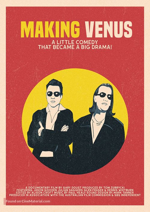 Making Venus - Australian Movie Poster