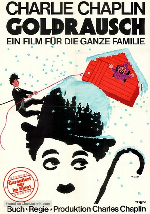 The Gold Rush - German Movie Poster