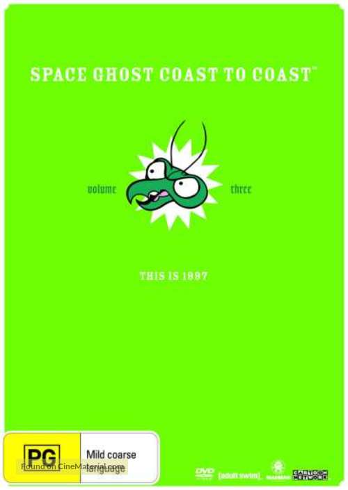 &quot;Space Ghost Coast to Coast&quot; - Australian DVD movie cover