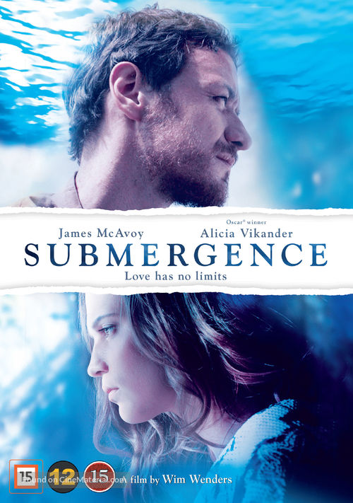 Submergence - Danish Movie Cover