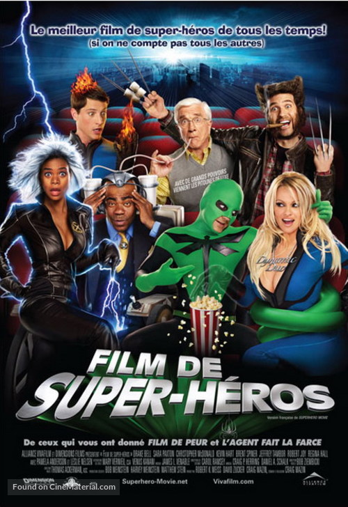 Superhero Movie - Canadian Movie Poster