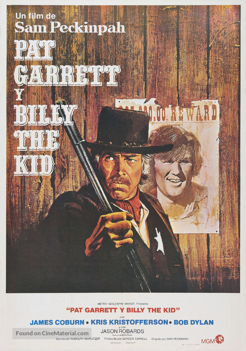 Pat Garrett &amp; Billy the Kid - Spanish Movie Poster