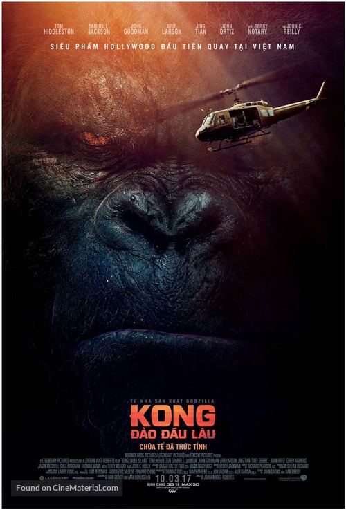 Kong: Skull Island - Vietnamese Movie Poster