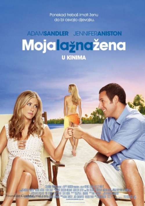 Just Go with It - Croatian Movie Poster