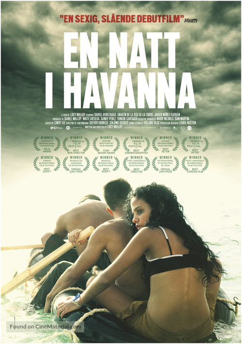 Una Noche - Swedish Movie Poster