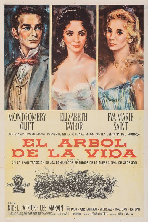 Raintree County - Argentinian Movie Poster