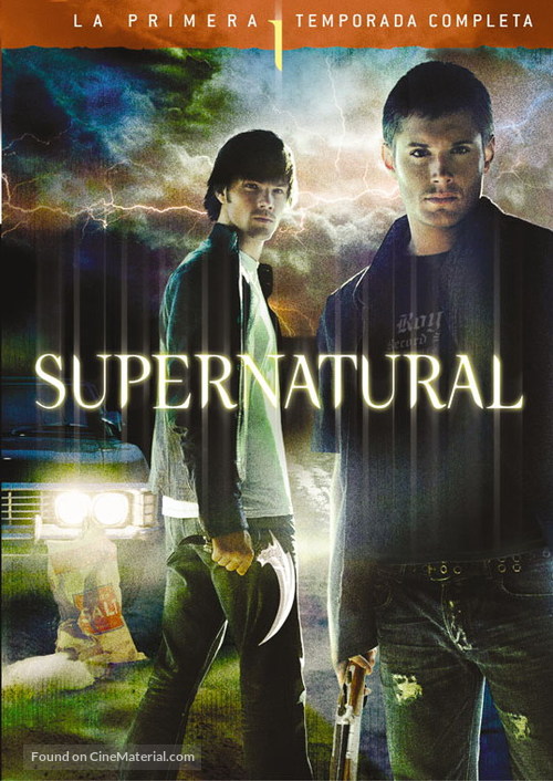 &quot;Supernatural&quot; - Argentinian DVD movie cover