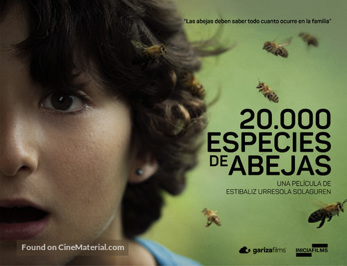 20.000 especies de abejas - Spanish Movie Poster