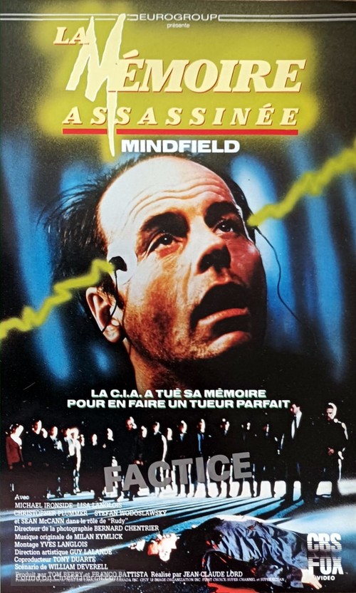 Mindfield - French VHS movie cover