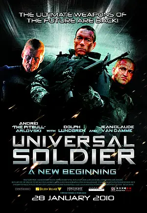 Universal Soldier Regeneration 2009 Singaporean Movie Poster