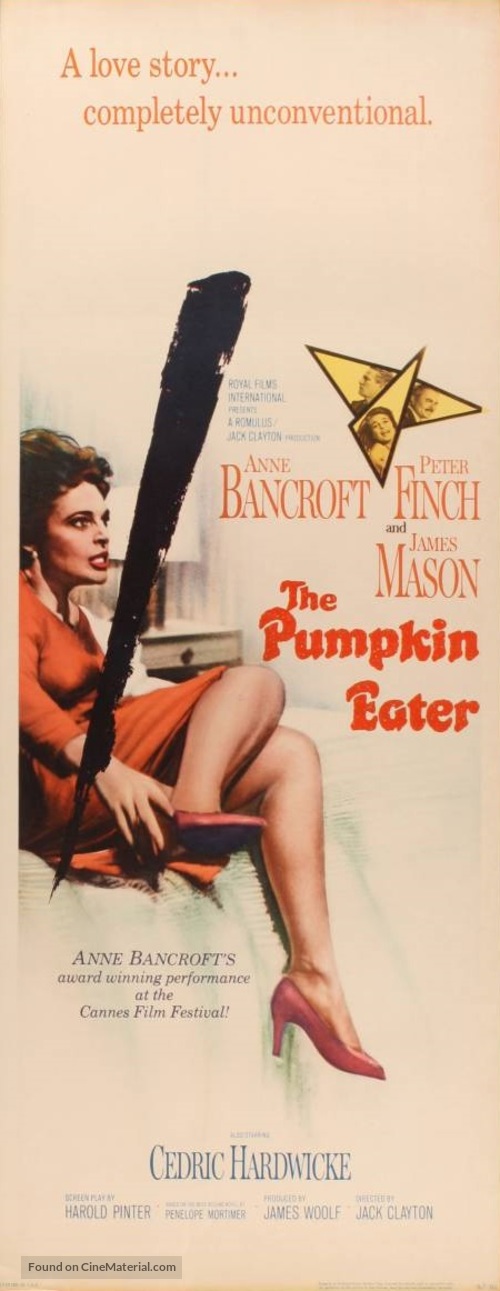 The Pumpkin Eater - Movie Poster