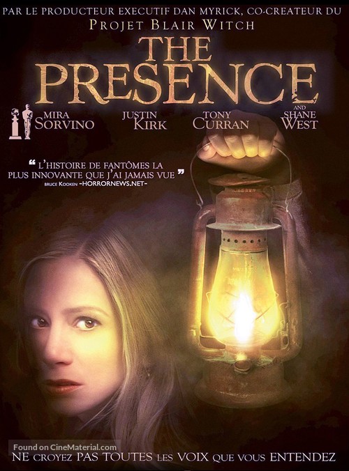 The Presence - French DVD movie cover