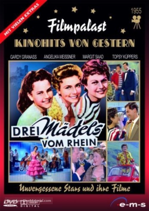 Drei M&auml;dels vom Rhein - German Movie Cover