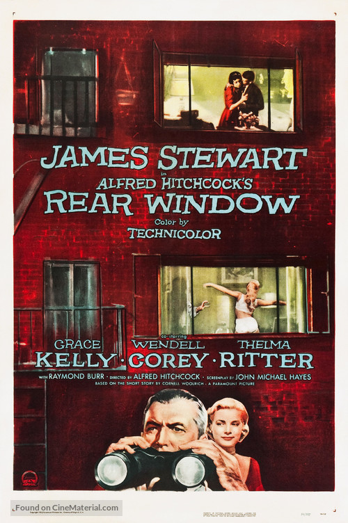Rear Window - Theatrical movie poster