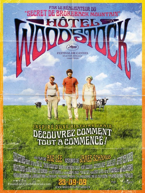 Taking Woodstock - French Movie Poster