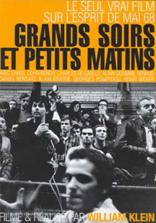Grands soirs &amp; petits matins - French Movie Poster