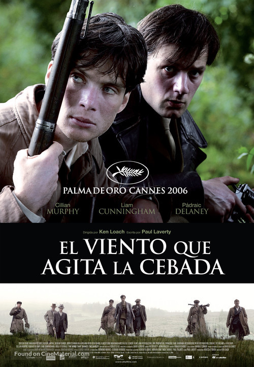The Wind That Shakes the Barley - Spanish Movie Poster