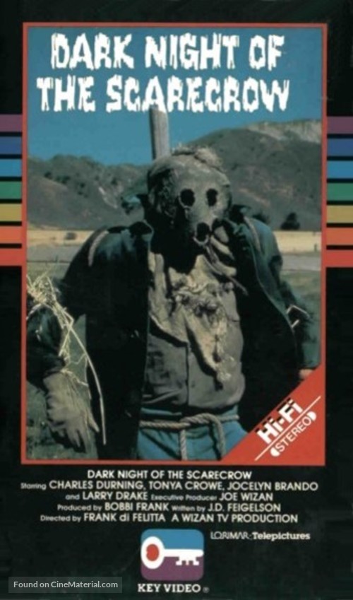 Dark Night of the Scarecrow - VHS movie cover