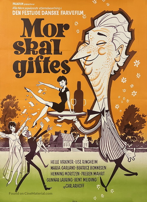 Mor skal giftes - Danish Movie Poster