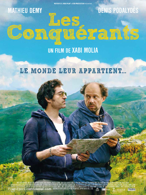 Les conqu&eacute;rants - French Movie Poster