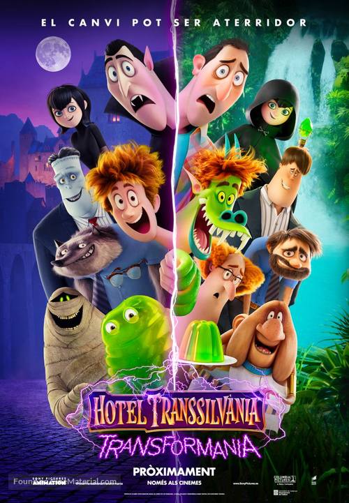 Hotel Transylvania: Transformania - Andorran Movie Poster