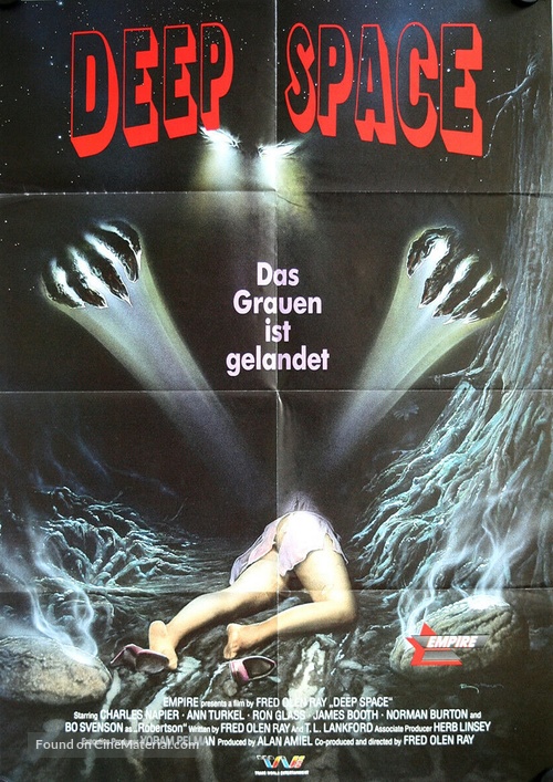 Deep Space - German Video release movie poster