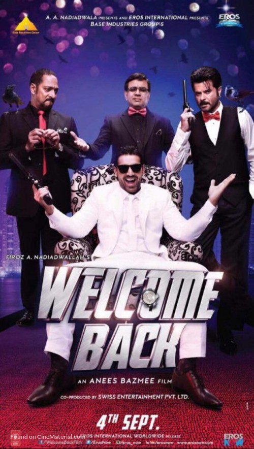 Welcome Back - Indian Movie Poster