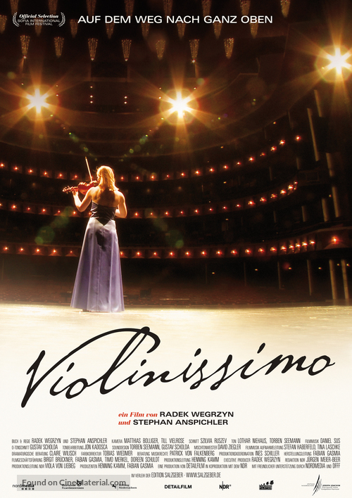 Violinissimo - German Movie Poster