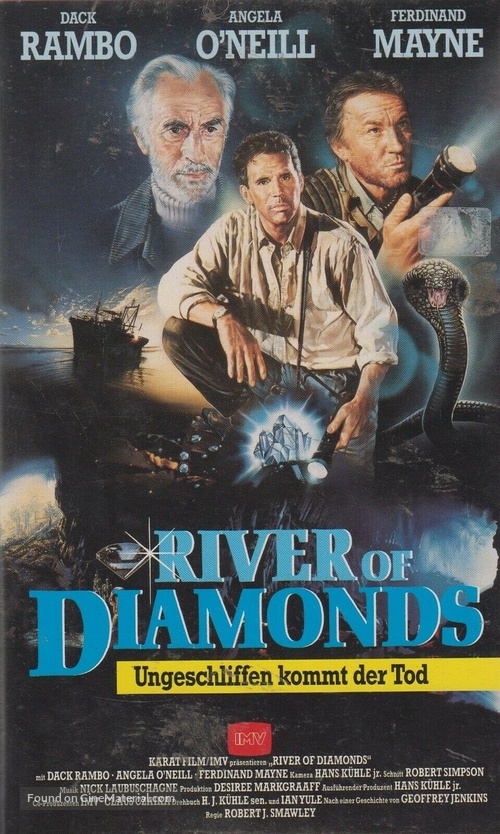 River of Diamonds - German VHS movie cover