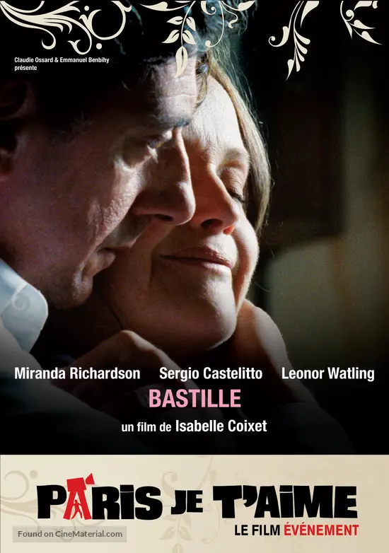 Paris Je T Aime 2006 French Movie Poster Paris Je T Aime 2006 French Movie Poster