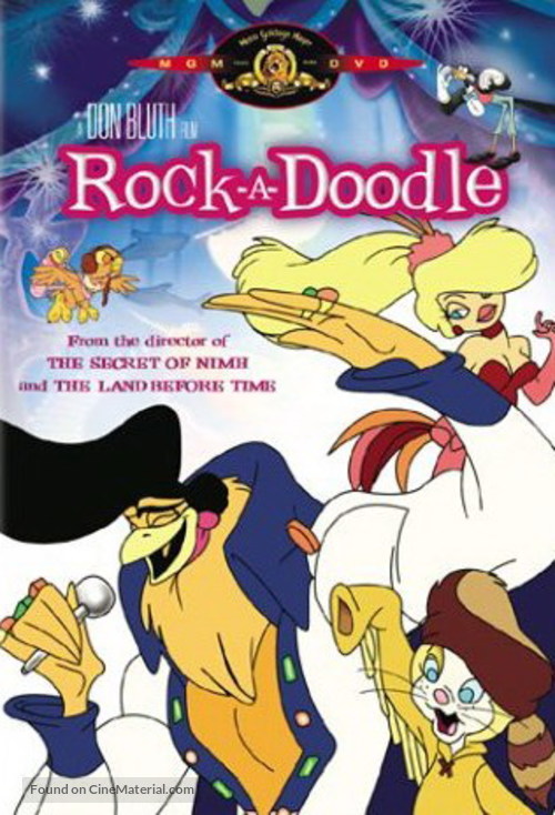 Rock-A-Doodle - DVD movie cover