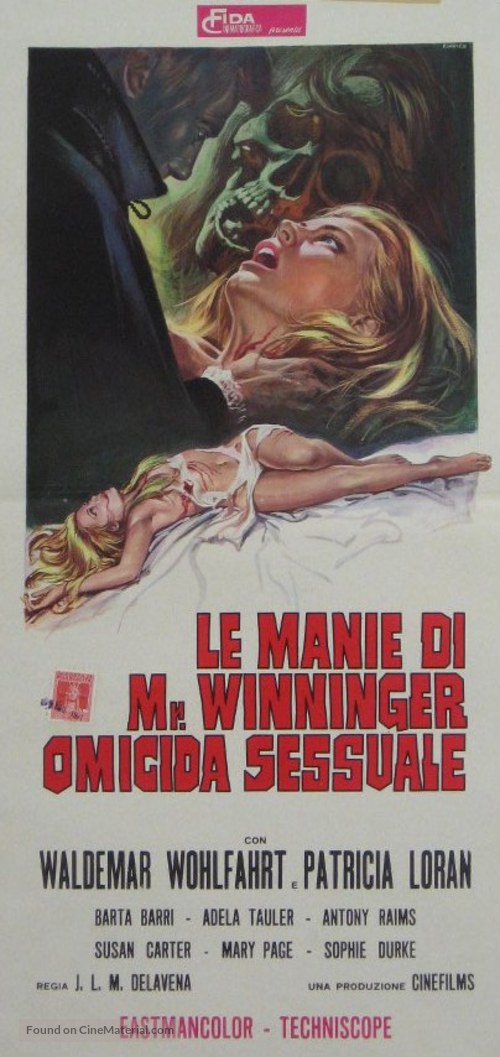 El vampiro de la autopista - Italian Movie Poster
