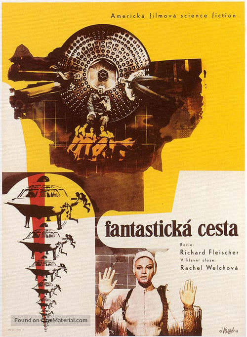Fantastic Voyage - Czech Movie Poster