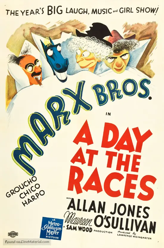 A Day at the Races - Movie Poster