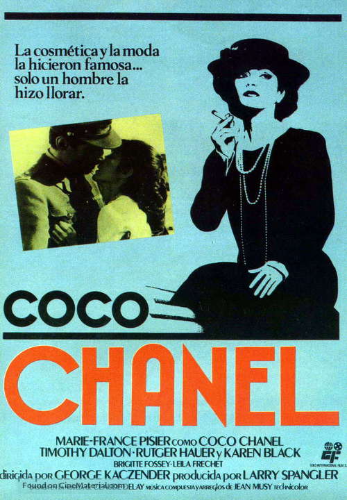 Chanel Solitaire - Spanish Movie Poster