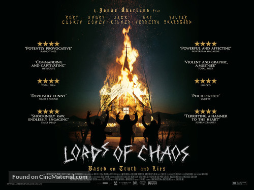 Lords of Chaos - British Movie Poster