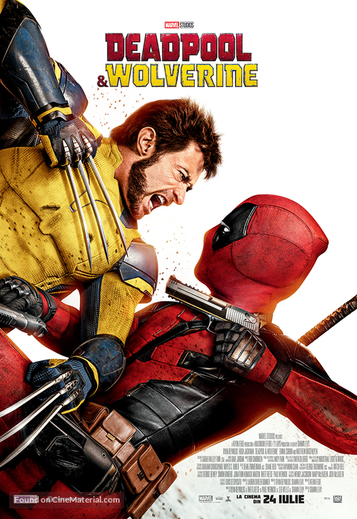 Deadpool &amp; Wolverine - Romanian Movie Poster