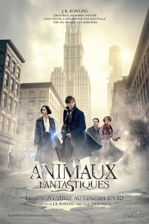 Fantastic Beasts and Where to Find Them - Swiss Movie Poster