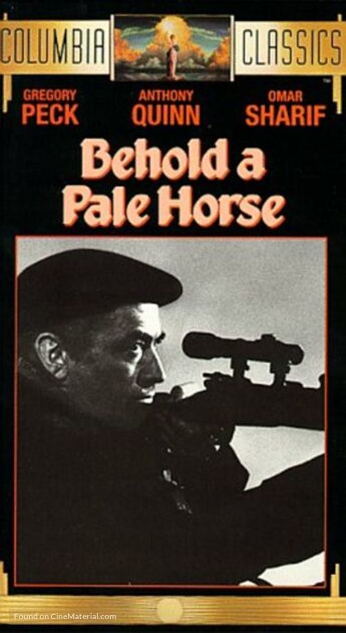 Behold a Pale Horse - VHS movie cover