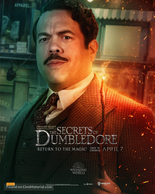 Fantastic Beasts: The Secrets of Dumbledore - Australian Movie Poster