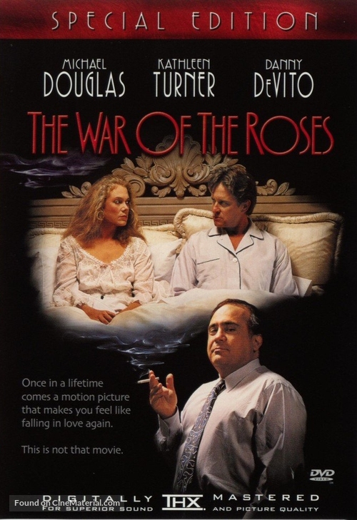 The War of the Roses - DVD movie cover