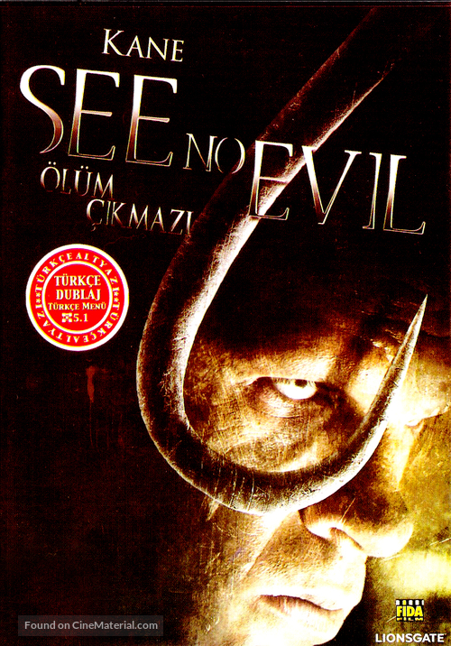 See No Evil - Turkish Movie Cover