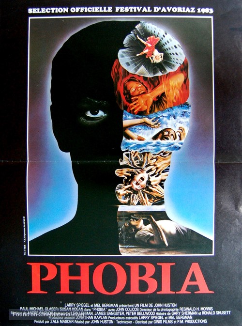 Phobia - French Movie Poster