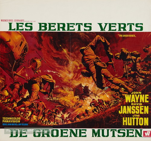 The Green Berets - Belgian Movie Poster