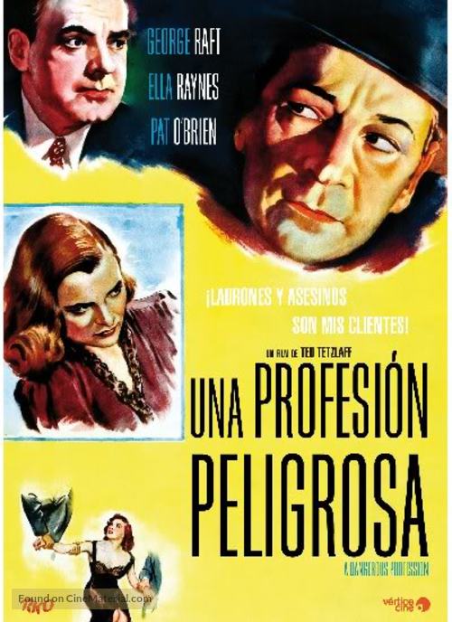 A Dangerous Profession - Spanish DVD movie cover