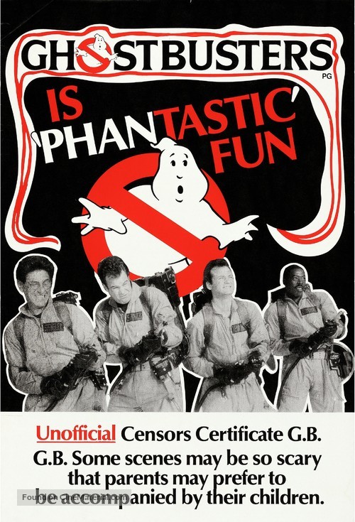 Ghostbusters - British Movie Poster