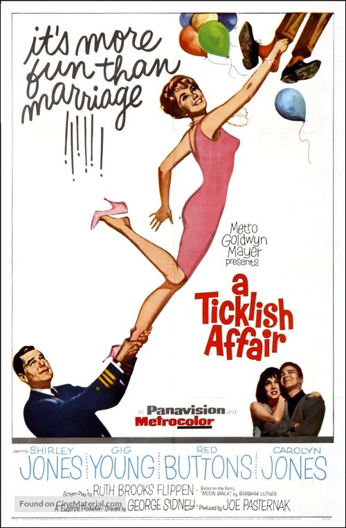 A Ticklish Affair - Movie Poster