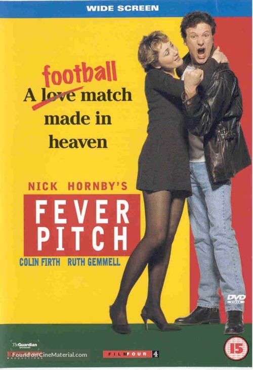 Fever Pitch - British DVD movie cover