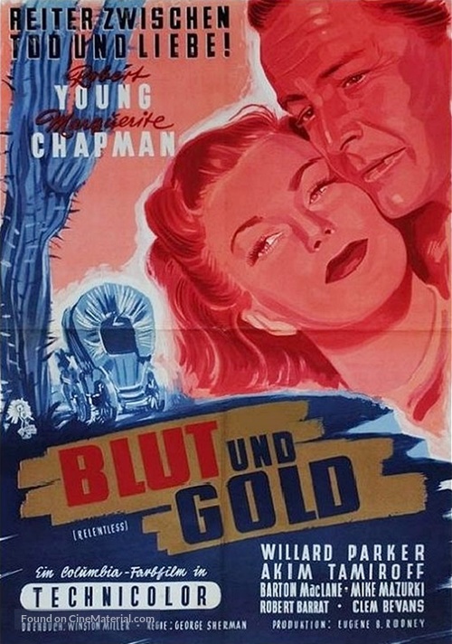 Relentless - German Movie Poster